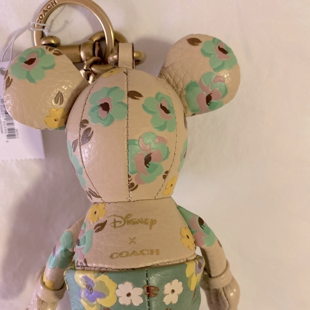Coach X Disney Mickey Mouse 4 in. Bag Charm 100th Anniversary NWT - Picture 9 of 12